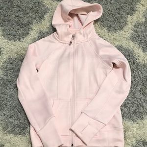 Girls light pink sweatshirt size 12